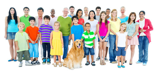 Fototapeta premium Large Group of People