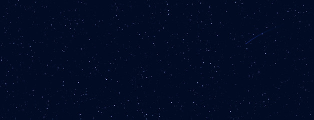 Space stars background. Light night sky vector.