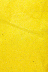 Recycle yellow paper background.
