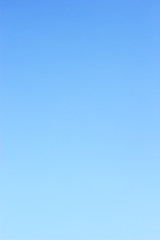 clear blue sky background and empty space for your design, no cloud