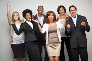 Obraz premium Diverse group of business people.
