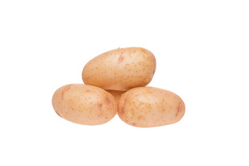 A pile of clean Azerbaijan potatoes