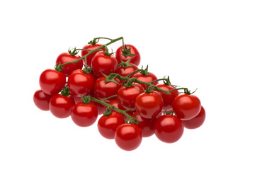 Cherry tomatoes on branches