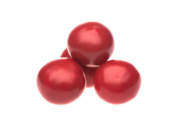 Four pink tomatoes
