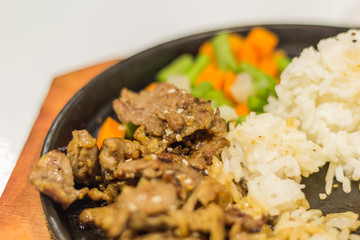 Grilled Teriyaki Roast Pork