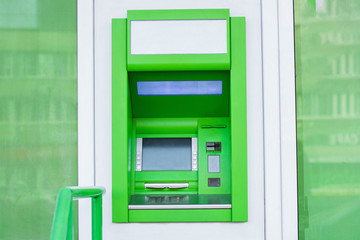 Fototapeta premium atm cash machine