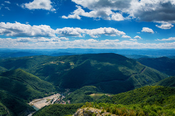 Ovcar and Kablar Mountains in Serbia