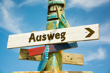 Schild 282 - Ausweg