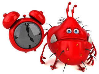 Fun germ - 3D Illustration