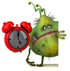 Fun germ - 3D Illustration