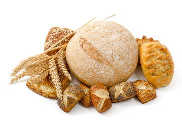 Dinkelbrot, Laugengebäck, Brötchen