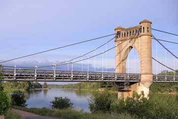 Bridge over Loire - Langeais - France