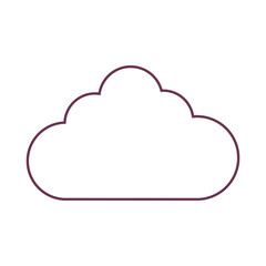 Obraz premium cloud icon image