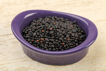 Black lentils