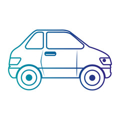 car vehicle isolated icon