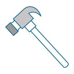 hammer tool isolated icon