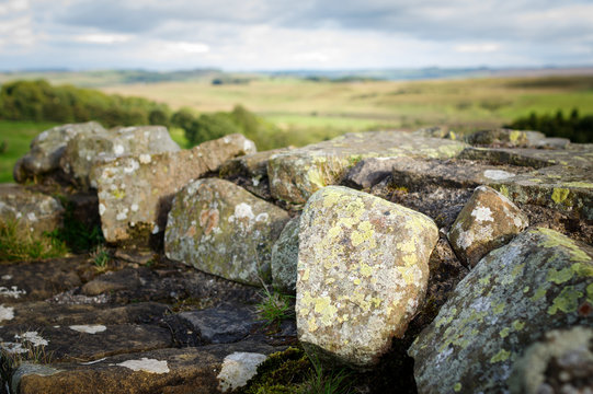 Hadrian's Wall at Walltown Crags