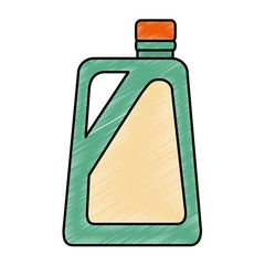 gallon plastic isolated icon