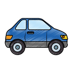 car vehicle isolated icon