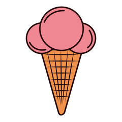 sweet ice cream icon