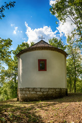 Naklejka premium Monastery Ilinje on the mountain Kablar in Serbia