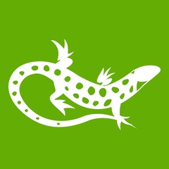 Lizard icon green