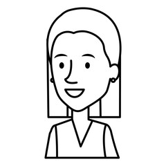 beautiful woman avatar character