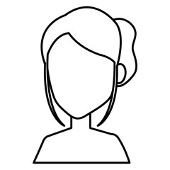 beautiful woman shirtless avatar character