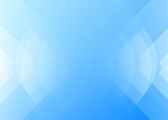 Obraz premium Abstract blue background or business cover design, Business card, Wave stripes, design element.
