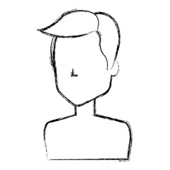 young man shirtless avatar character