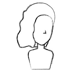 beautiful woman shirtless avatar character