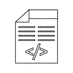 programming window with script of coding data