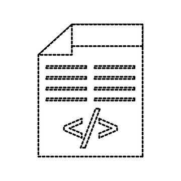 programming window with script of coding data