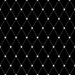 Seamless diamonds pattern. Geometric  texture.