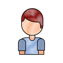 cartoon boy portrait male character social media