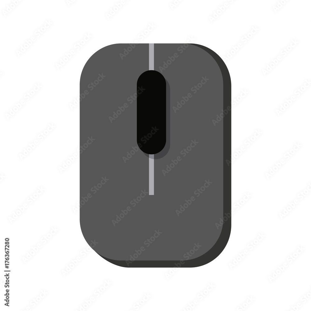 Poster mouse computer icon image vector illustration design