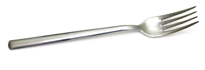 fork on white