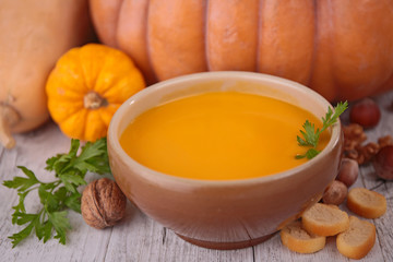 vegetable pumpkin soup