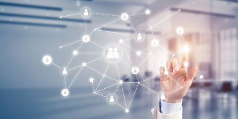 Modern wireless technologies for business and connecting people 