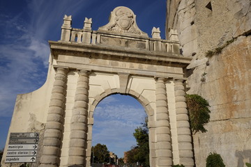 Obraz premium architeptur roman in terracina
