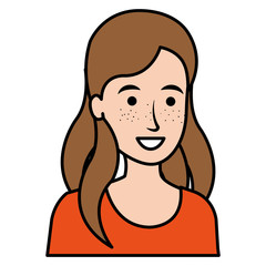 beautiful woman avatar character