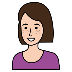 beautiful woman avatar character