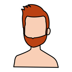 young man shirtless avatar character