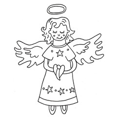 Gezeichnetes Christkind