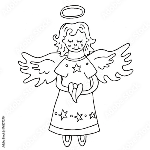 "Gezeichnetes Christkind" Stockfotos und lizenzfreie Bilder auf Fotolia