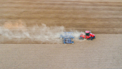 Luftbild Traktor © Janni
