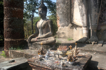 Buddha Statue, Sukhothai Temple, Thailand