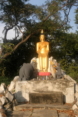 Obraz premium ruins Ayutthaya Kingdom, Thailand