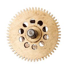 Old clockwork gear