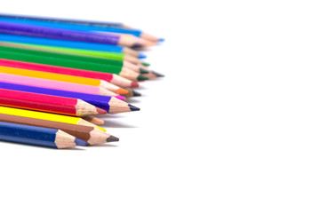 pencil blurred isolated